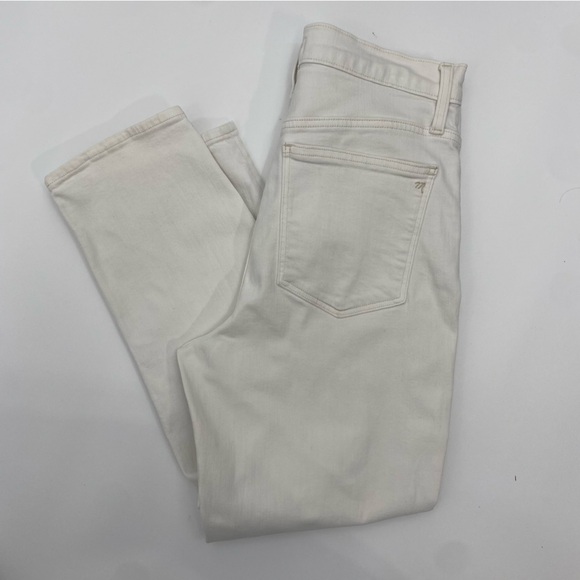 Madewell Classic White Straight jeans Size 29 - Picture 4 of 7